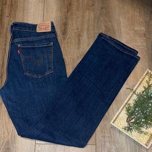 Levi's 505 straight  Denim Jeans women’s size 8